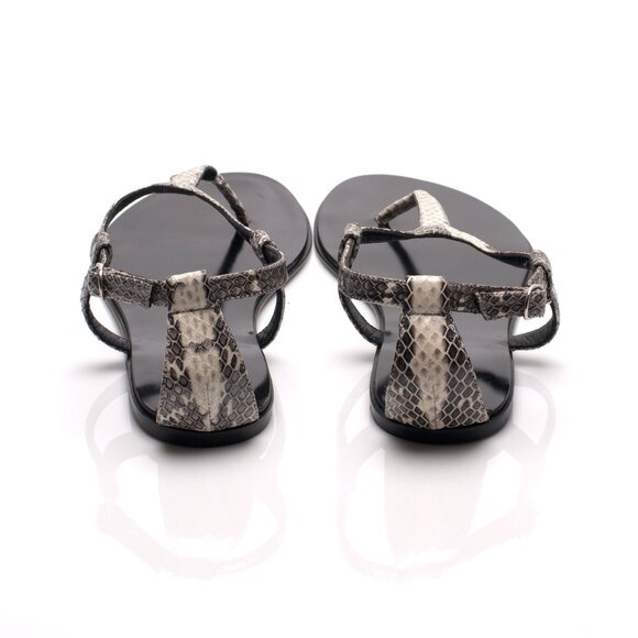 Genuine Snake Skin Leather Sandals Handmade - Picture 3 of 8